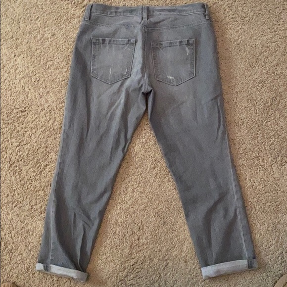 Loft grey/silver jeans - Picture 3 of 4